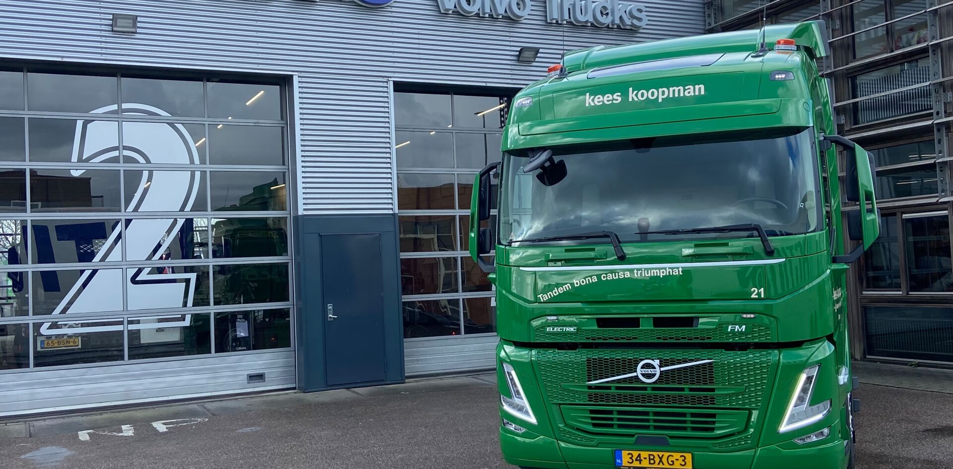 Aflevering Kees Koopman Transport