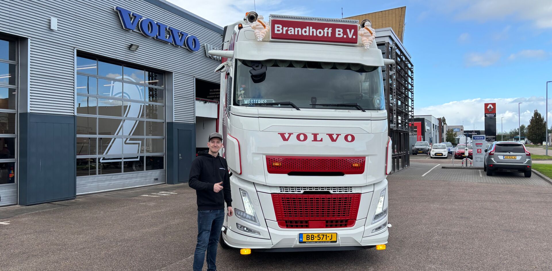 Aflevering Brandhoff Transport B.V.