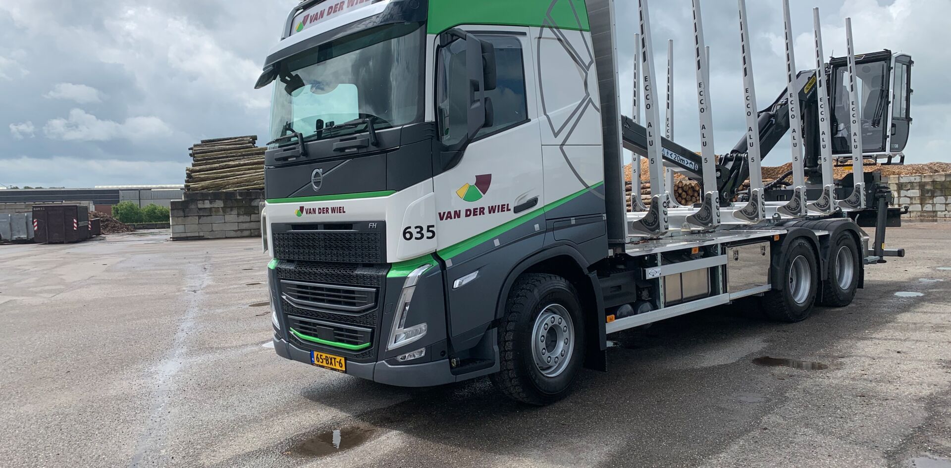 Aflevering van der Wiel Transport B.V.