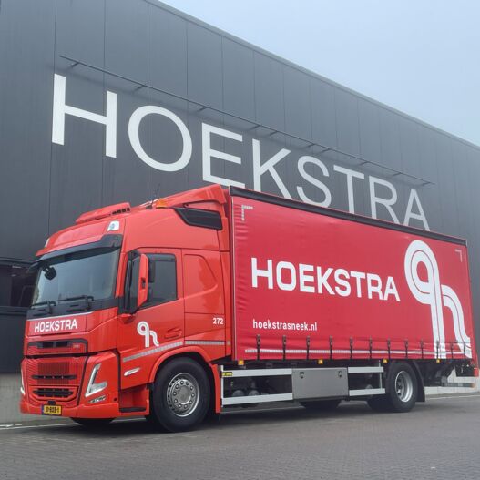 Aflevering Hoekstra transport Sneek