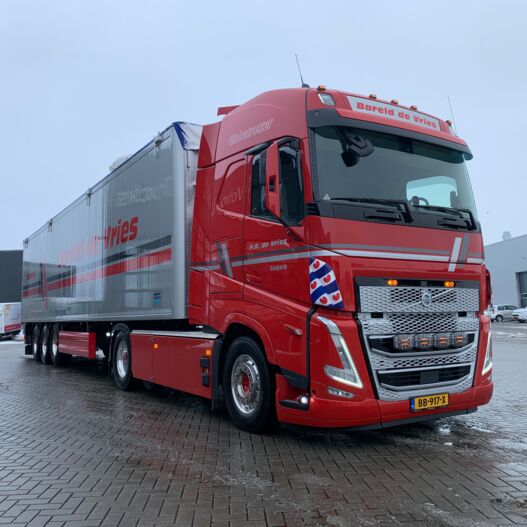 Aflevering Bareld de Vries Transport