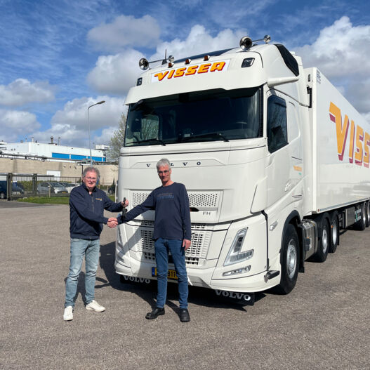 Aflevering visser Urk