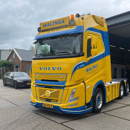 Aflevering Walinga transport Sneek