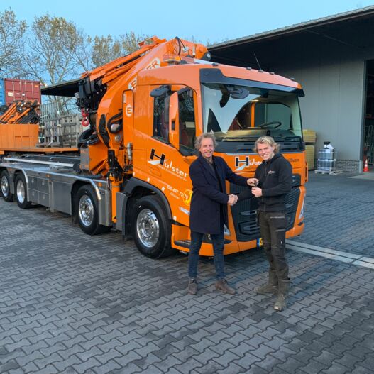 Aflevering Hulster Transport en Containerservice B.V.