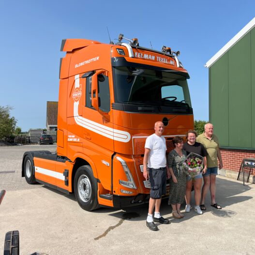 Aflevering Transportbedrijf Eelman Texel