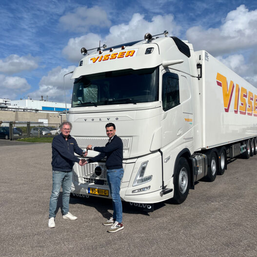 Aflevering visser Urk