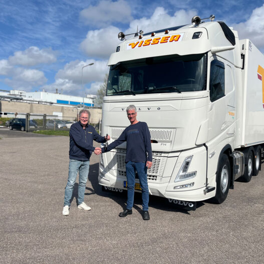 Aflevering visser Urk