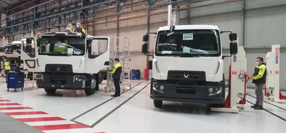 Renault Trucks opent aanpassingscentrum in Blainville-Sur-Orne fabriek