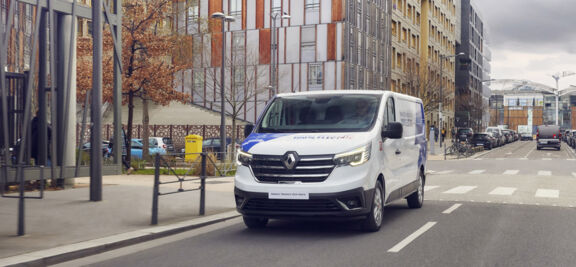 De nieuwe Renault Trucks E-Tech Trafic
