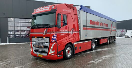 Aflevering Bareld de Vries Transport
