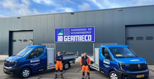 Aflevering Aannemings- en Hoveniersbedrijf Germieco B.V.