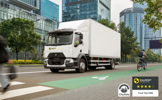 Renault Trucks D Euro NCAP 4 stars and CitySafe 2026 Renault Trucks D Euro NCAP 4 stars and CitySafe 2026