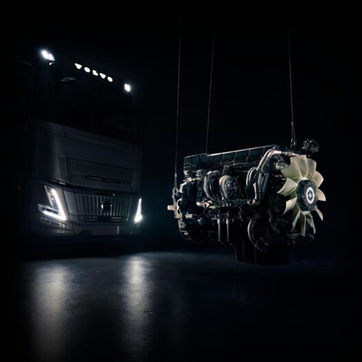 Nieuwe motor Volvo Trucks Nieuwe motor Volvo Trucks