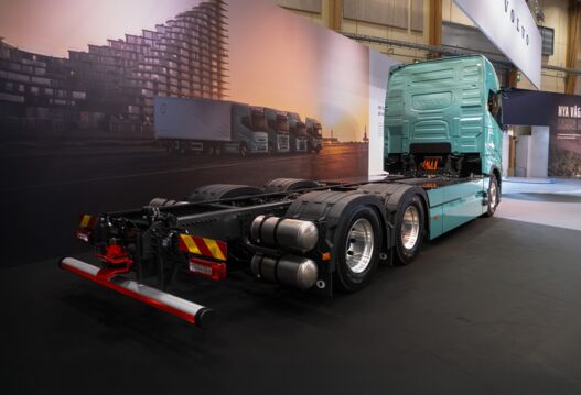 Volvo FH Aero Electric Elmia achterkant Volvo FH Aero Electric Elmia achterkant
